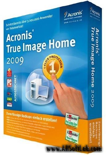 Acronis True Image Home 2009 12 Build 9788 (Eng)