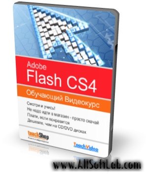Adobe Flash CS4. Обучающий видеокурс (TeachVideo) [2009 г.]