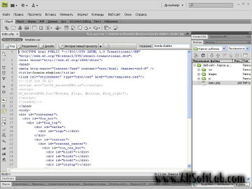 Видео курс. Технология разработки шаблонов для CMS Joomla 1.5 (Семенов Д.) [2009, RUS]