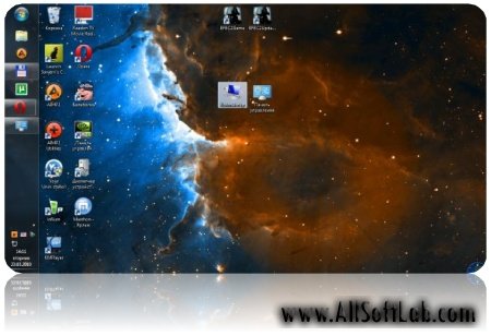 Тема для Windows 7 "Космос" (реальные фото с телескопа Хаббл)