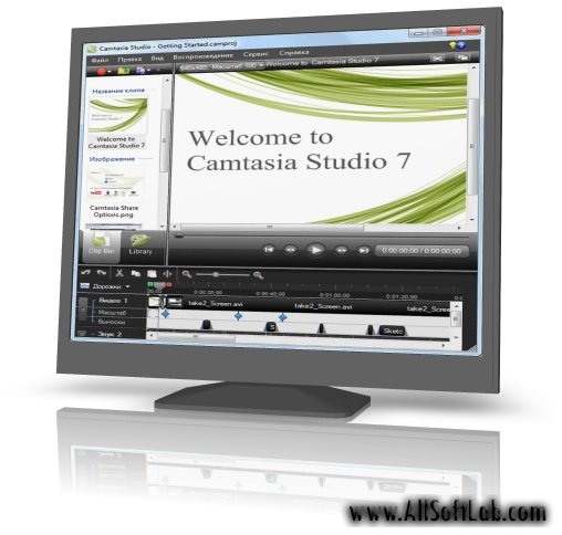 Camtasia Studio 7.1 Build 1631 (RePack/RUS)
