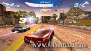 Asphalt 6: Adrenaline HD v.1.1.2 (Symbian^3) + v.1.0.0 (Symbian Belle) [640*360, ENG]
