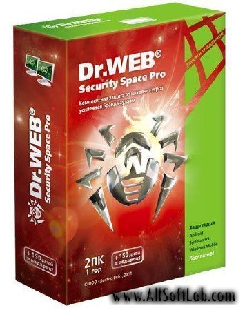 Dr.Web Security Space 7.0.1.2061 Final-Тихая установка