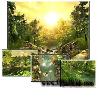 Nature 3D Screensaver v1.1 build 7