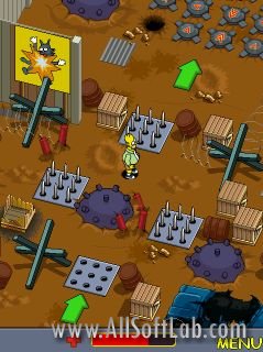 The Simpsons 2: Itchy & Scratchy Land | Pocket PC | WM5, WM6