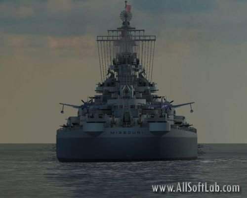 3Planesoft Battleship Missouri 3D Screensaver