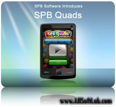 [WM2003 - 6.5] SPB Quads 1.1.0 Build 1814 (аркада, QVGA/VGA/HVGA/WQVGA/Square, англ+рус)