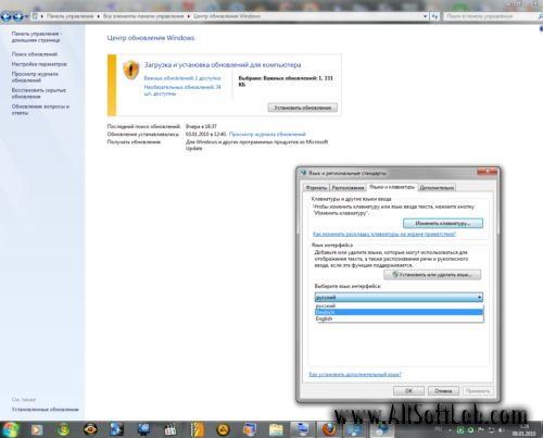 Windows 7 Build 7600 (x86) (07.11.2009) DE-EN-RU ©Staforce