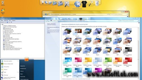 Windows 7 Build 7600 (x86) (07.11.2009) DE-EN-RU ©Staforce