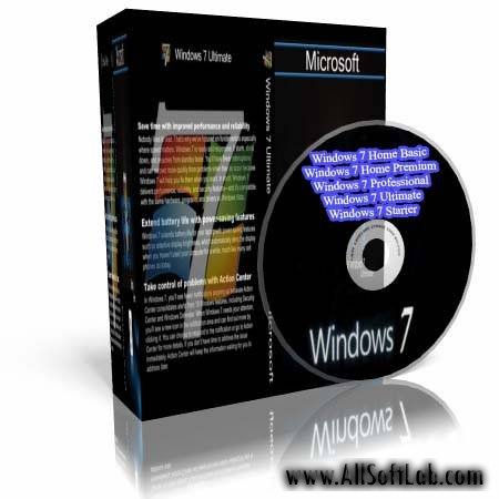 Windows 7 RUS-ENG x86-x64 -18in1- Activated (AIO) by Monkrus