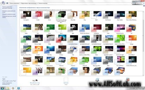 Темы с высоким разрешением для Windows 7 (91 шт)