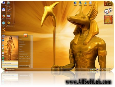 ANUBIS - тема для windows 7