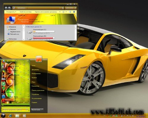 Sexy Girl и Авто- 2 эксклюзивных темы для оформления Windows 7