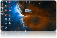 Тема для Windows 7 "Космос" (реальные фото с телескопа Хаббл)