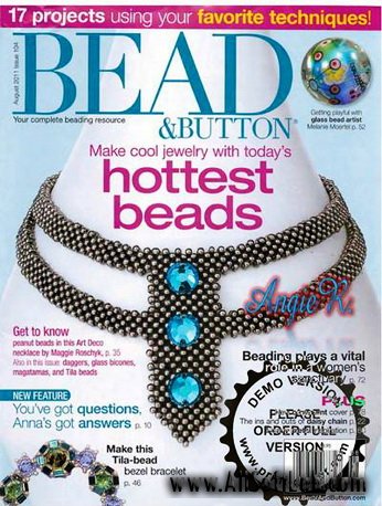 Bead&button №08 (104) 2011 | журнал по бисероплетению