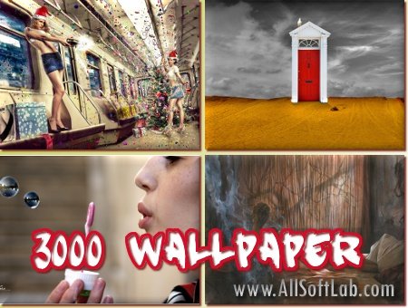 3000 various wallpapers for desktop - Обои для рабочего стола 